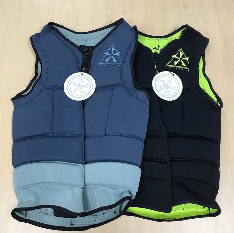 美国大牌子P5第五灵感蓝灰色 半浮薄款救生衣PHASE 5   XXL