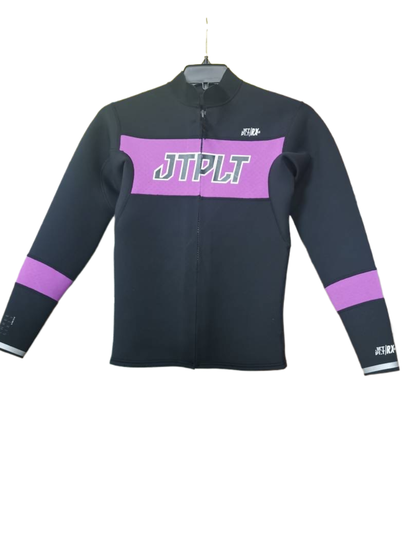 新款杰派乐jetpilot比赛专用赛艇服黑紫色单件外套上衣JA22156 S M L XL XXL