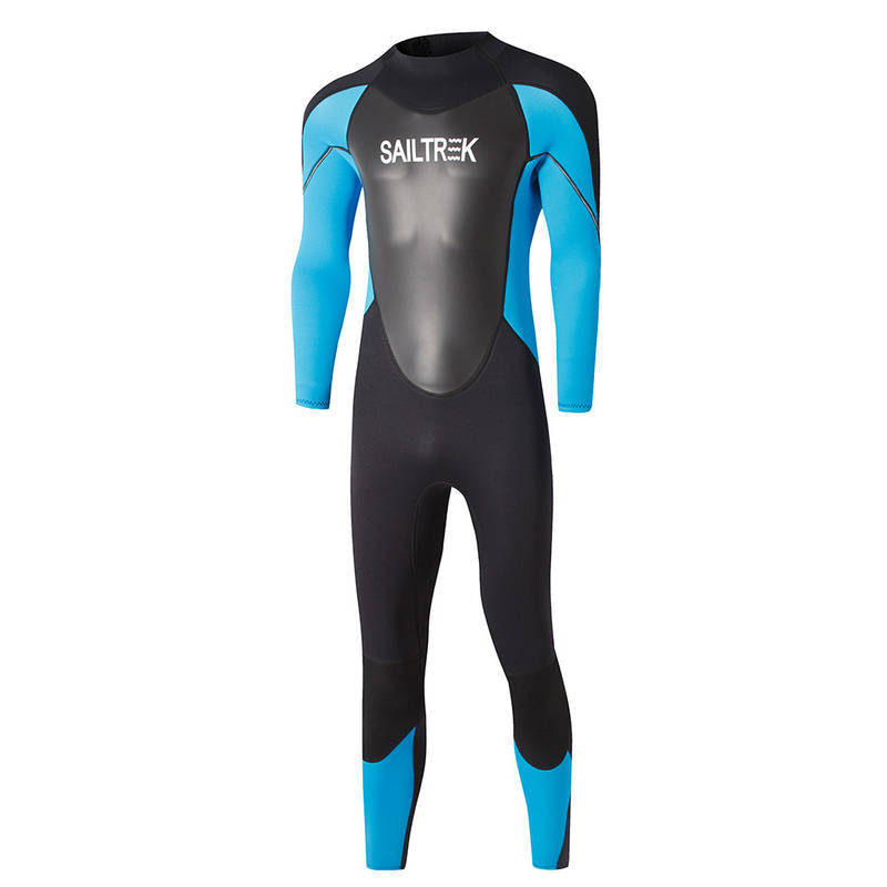 SAILTREK超酷男士超弹浮潜潜水服游泳服潜水衣3MM连体潜水服湿衣