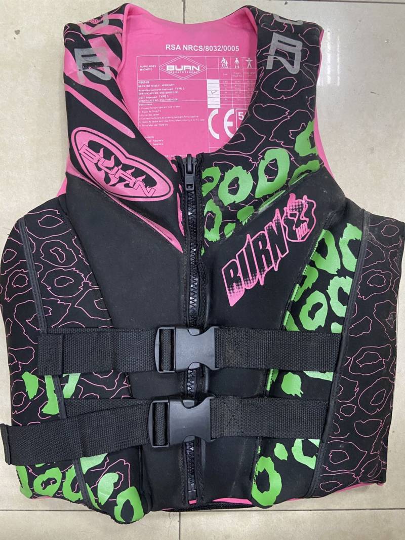 美国BURN粉色救生衣 XS M L XL码