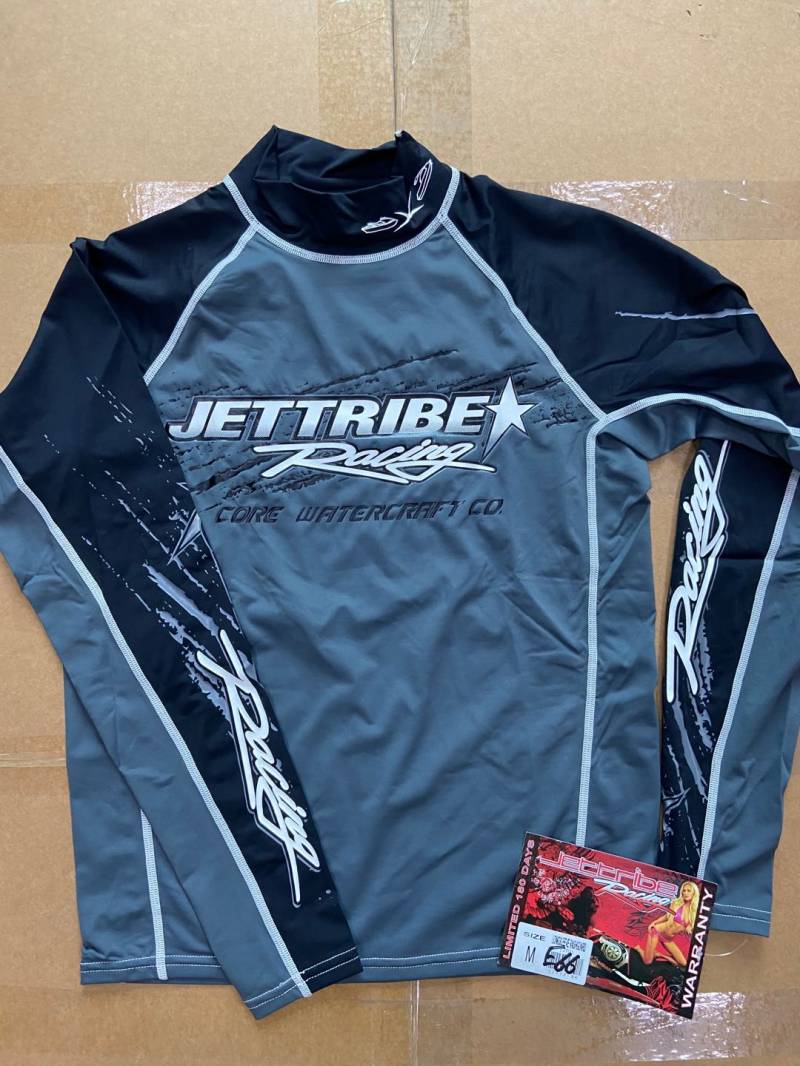 美国JETTRIBE黑灰防晒衣  M码