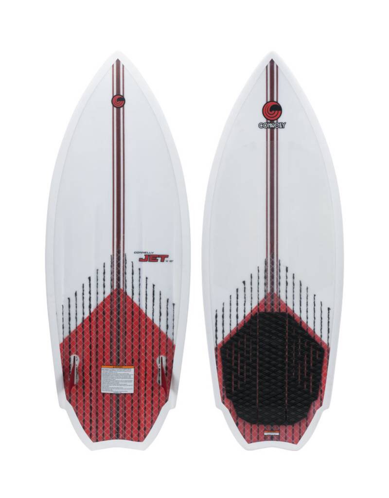 美国connellyjet尾波冲浪板红白色58寸147cm