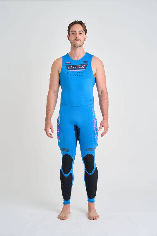 新款杰派乐jetpilot 比赛专用赛艇服单件蓝色连体衣JA25155 S M L XL XXL